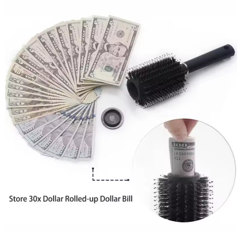 Hair Brush Diversion Safe – Hidden Compartment Stash