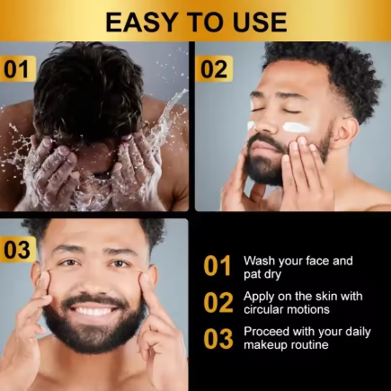 Men’s Retinol Face Moisturizer – Anti-Wrinkle, Hydrating & Pore-Refining Cream