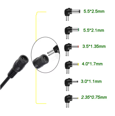 Universal Adjustable AC/DC Power Adapter (3V–12V, 2A/2.5A) with AU Plug & USB Charger Output