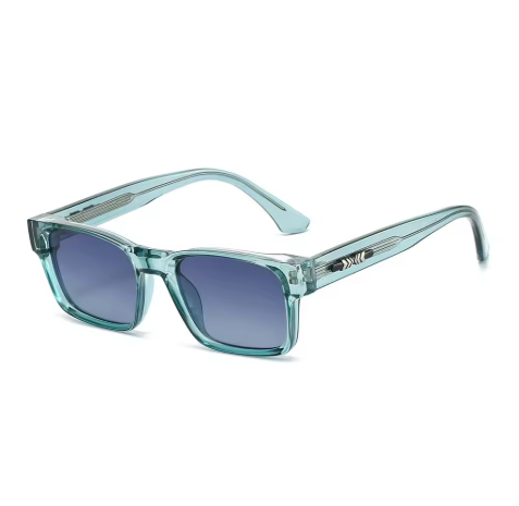 Square Polarized Sunglasses for Men & Women – Metal Core UV400 Travel, Beach & Outdoor Eyewear