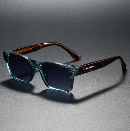 Square Polarized Sunglasses for Men & Women – Metal Core UV400 Travel, Beach & Outdoor Eyewear
