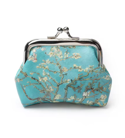 Van Gogh Mini Wallet for Women – Small Coin Purse, Card Holder & Cash Clutch Bag