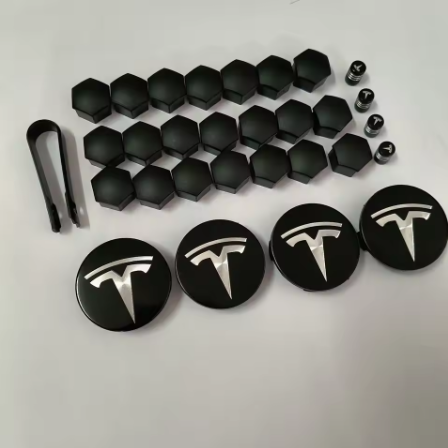 Tesla Model 3 & Model Y Wheel Hub Centre Caps 56mm (4PCS / 29PCS Set) – OEM Fit Hub Cover Accessories