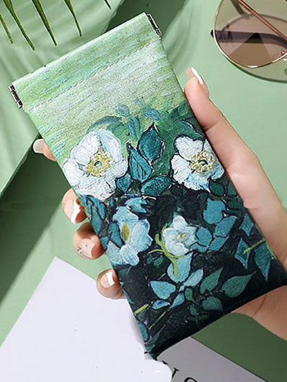 Vincent van Gogh Painting Glasses Case – Waterproof Eyewear Travel Storage Pouch