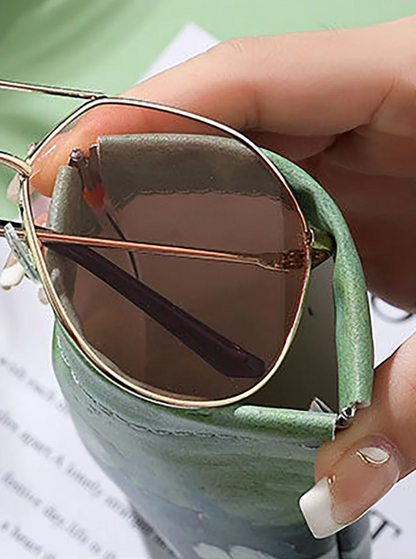 Vincent van Gogh Painting Glasses Case – Waterproof Eyewear Travel Storage Pouch