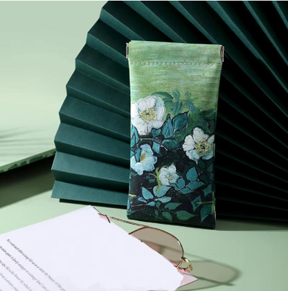 Vincent van Gogh Painting Glasses Case – Waterproof Eyewear Travel Storage Pouch