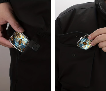 Metal Travel Pill Case – Colorful Small Medicine & Jewelry Organizer Box