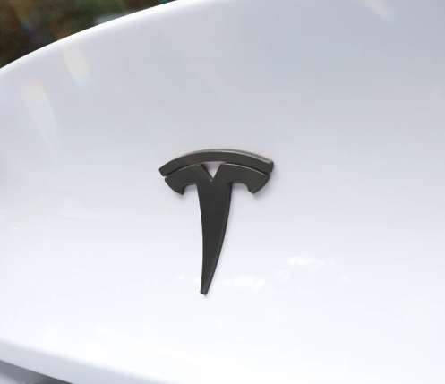 Tesla Model 3 & Model Y Front Hood Rear Trunk Emblem Badge Cover Sticker – ABS Logo Decal Accessories