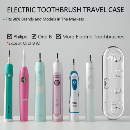 Electric Toothbrush Travel Case – Fits Philips Sonicare, Oral-B & Most Electric Toothbrushes | Protective Storage Case