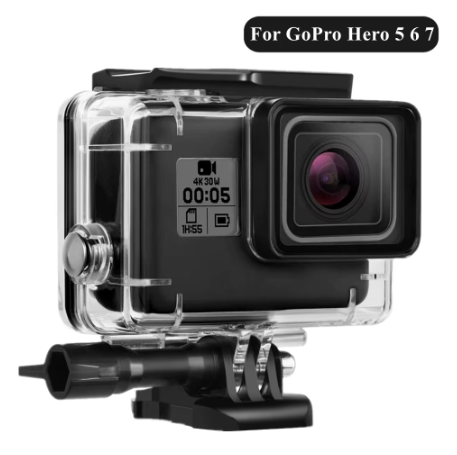GoPro HERO 5/6/7 Black 60m Waterproof Diving Housing Case