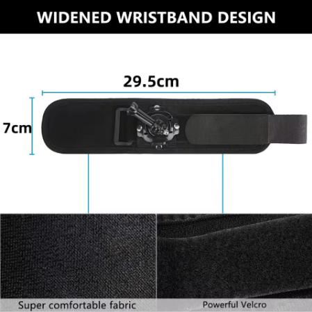 360° Rotating Wrist Strap Mount for GoPro HERO & Action Cameras