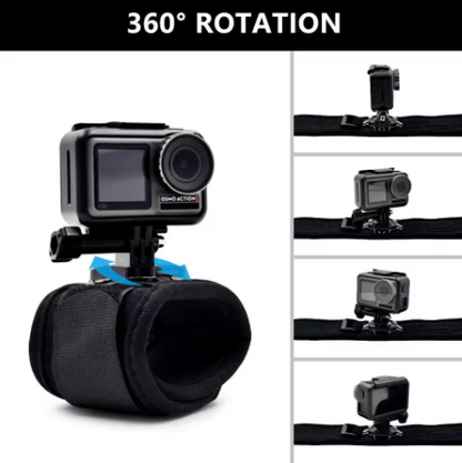 360° Rotating Wrist Strap Mount for GoPro HERO & Action Cameras