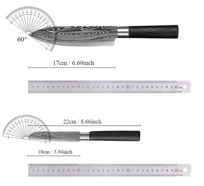 Japanese-Style Chef’s Sashimi Knife – Ultra-Sharp Stainless Steel Sushi & Fruit Cutting Blade