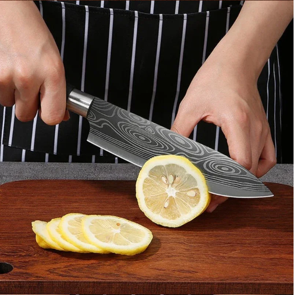 Japanese-Style Chef’s Sashimi Knife – Ultra-Sharp Stainless Steel Sushi & Fruit Cutting Blade