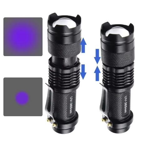 395nm UV Flashlight – Pet Urine & Stain Detector Ultraviolet Torch