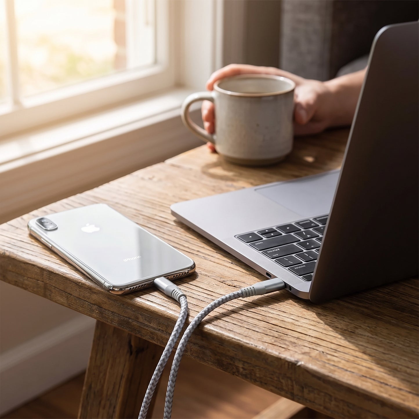 MFi Certified USB-C to Lightning Fast Charging Cable for iPhone