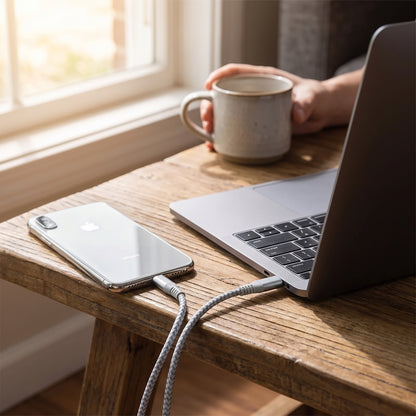 MFi Certified USB-C to Lightning Fast Charging Cable for iPhone