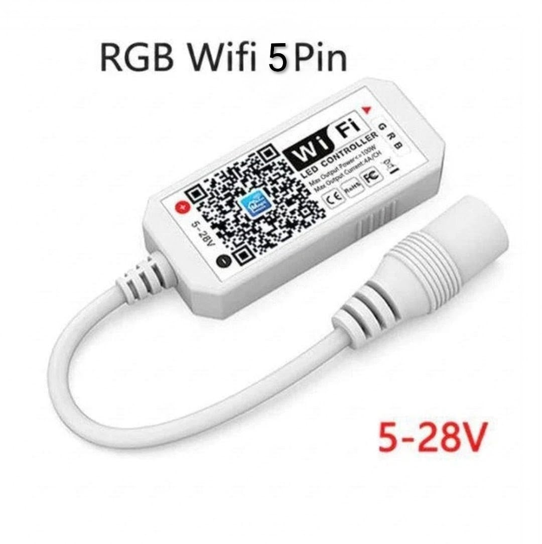 Smart Wifi LED Strip Controller RGB/RGBW - Google Home / Alexa compatible