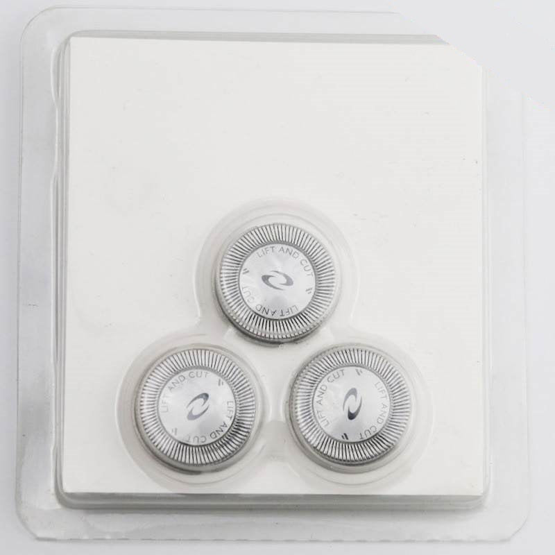3 Pack - Razor Replacement Heads compatible with Philips Electric Shaver HQ3, HQ4, HQ5, HQ56