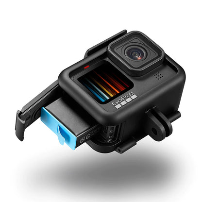 Frame Housing & Lens Cap for GoPro HERO 9, 10, 11 & 12 Black – with Mount & Bolt