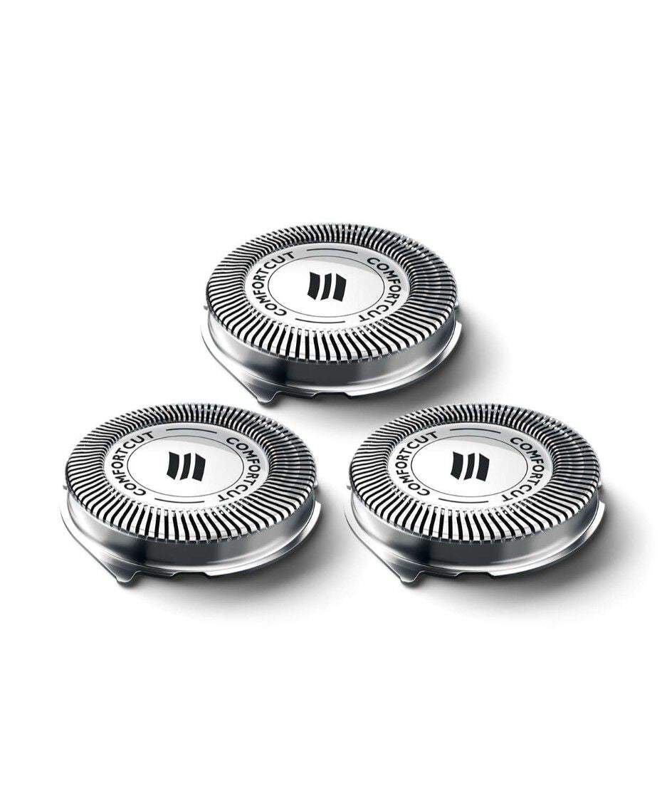 3 Pack - Razor Replacement Heads for Philips Electric Shaver SH30-Sparts NZ-razer